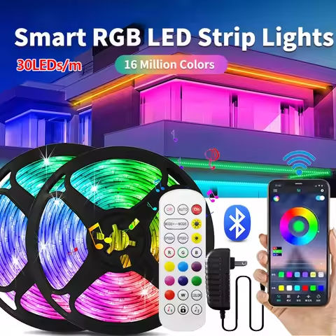 40m Bluetooth led strip light,Led Strip Lights, Led Lights For Bedroom, Smart Led Lights APP Control  For Birthday Christmas https://tinyurl.com/28glxosm