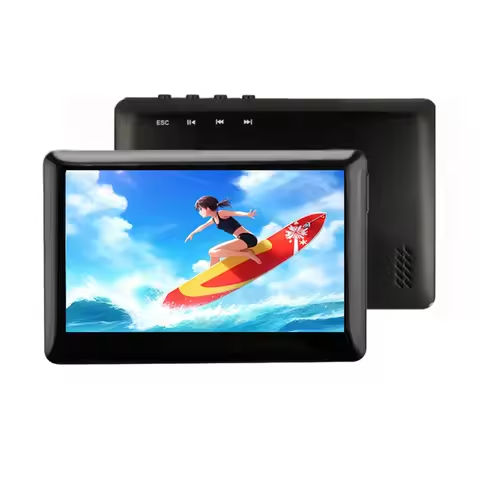 4.3 inch TFT Touch Screen 8GB MP3 MP4 MP5 Player FM Radio Video player Including Earphone with speaker https://tinyurl.com/26tdf3to