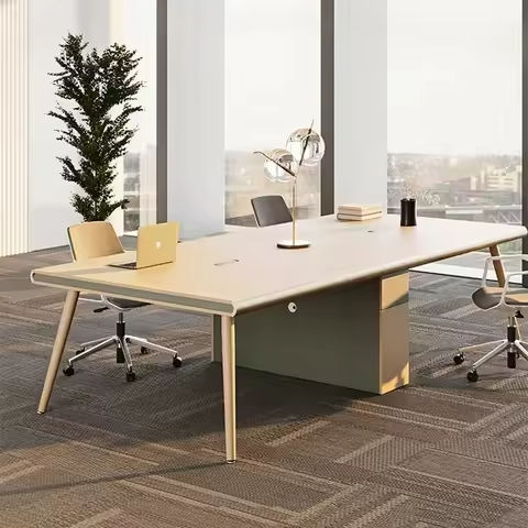 Nordic solid wood oval household dining table and chairs minimalist light luxury design conference table workbench https://tinyurl.com/28u4comj