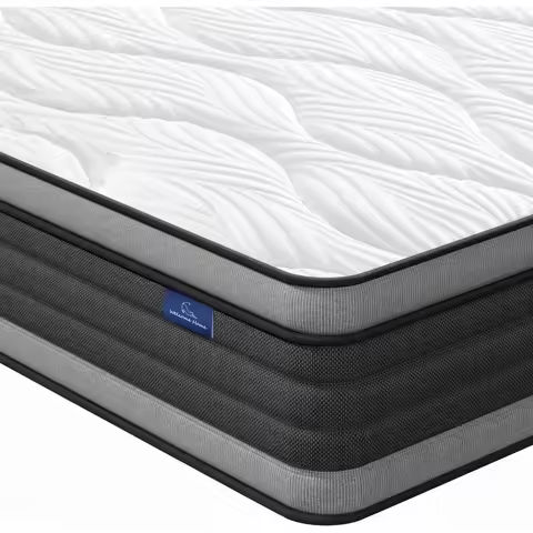 Gel Memory Foam Mattress for Suppotive &Pressure Relieving, Medium Firm Feel Mattress in a Box,Bliss https://tinyurl.com/23dbaj3s