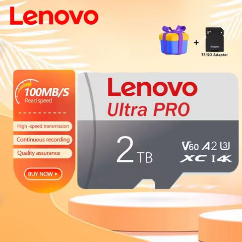 Lenovo Micro SD Card Extreme microSDXC Memory Card UHS-I A2 U3 4K Video High Speed MicroSD Card for Camera GoPro DJI Nintendo https://tinyurl.com/24dhsx9g
