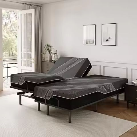 Adjustable Bed Frame Queen Size with Remote &Massage – Electric Beds Bases, Zero Gravity, Dual Side USB, Side Pockets Nightlight https://tinyurl.com/23pqfvjx