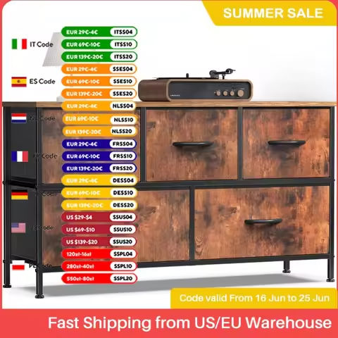 9 Drawer Dresser,62” Wide Chest of 9 Drawer Dresser, Modern Storage Cabinets with Large Wood Drawers for Bedroom, Living Room, https://tinyurl.com/2aclb7qw
