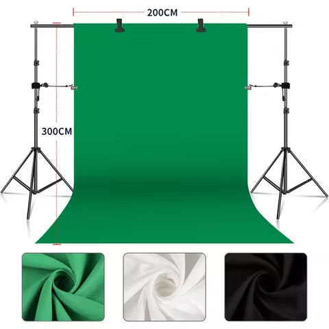SH Photography Background Cloth Green Screen Chromakey Background Backdrop Smooth Muslin Cotton Cloth For Photo Studio Video https://tinyurl.com/226bvnkq