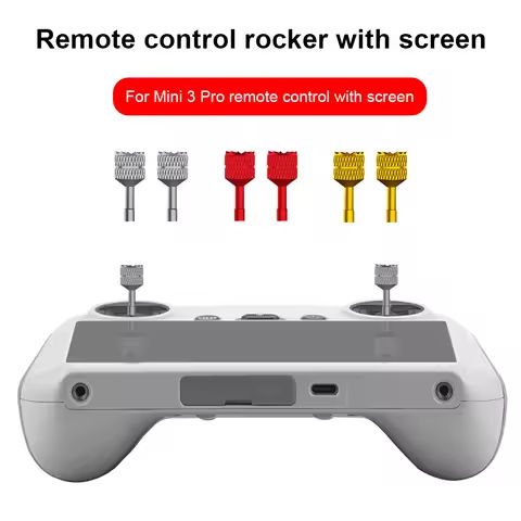 Joystick For DJI Mini 3 Pro Drone Remote Control Joystick Thumb Rocker Stick Protector Rod for DJI Mini 3 Pro Drone Accessories https://tinyurl.com/24v9dc4e