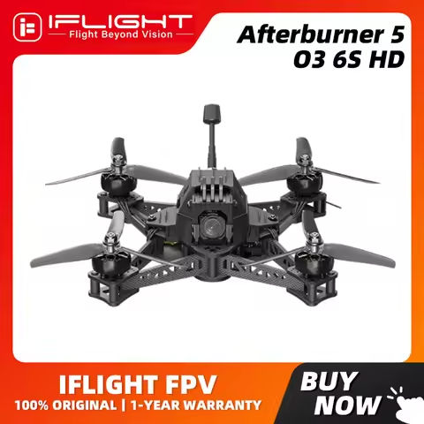 iflight Afterburner 5 O3 6S HD with DJI O3 Air Unit FPV RC Drone https://tinyurl.com/28pqmnjs