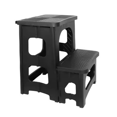 Household Ladder Camping Removable Steps Stool Kitchen Prefabricated Stairs Mini Wide Staircase Tabouret Space Saving LT https://tinyurl.com/23pjw9gf