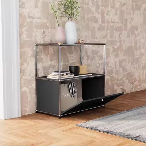 Tall Shoe Cabinet, 9 Tier Shoe Storage Cabinet, Freestanding Wooden Shoe Cabinet Organizer with 24 Cubbies and 3 Hooks https://tinyurl.com/2bpbuas4