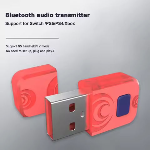 Wireless Controller Adapter Bluetooth-compatible USB Receiver for Switch Xbox https://tinyurl.com/2amnngts