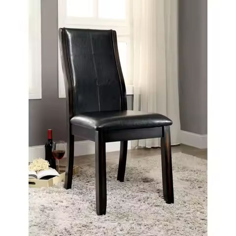 Dining Table Set for 6, Silver Mirror Trim Rectangular Dining Table with Button Chair in Champagne,Luxurious Funiture Set https://tinyurl.com/2cq6gor8