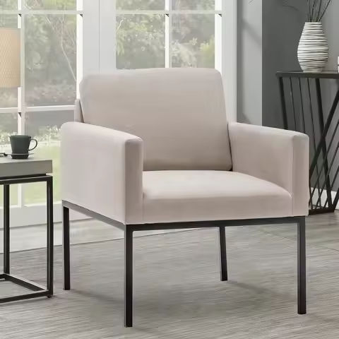 Yellowish Brown Faux Leather Accent Chairs Set of 2 18.5″ H, Button Tufted Arm Chairs, Comfy Living Room Chair with Arms, Uphol https://tinyurl.com/2df39fxw