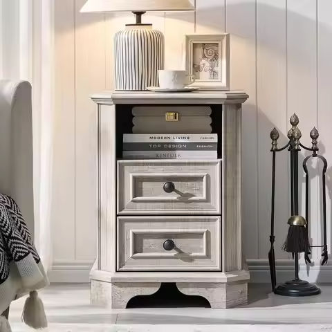 Nightstand Set of 2 LED Nightstand with 2 Drawers, Bedside Table with Drawers for Bedroom, Side Bed Table with LED Light, Black https://tinyurl.com/242xg77j
