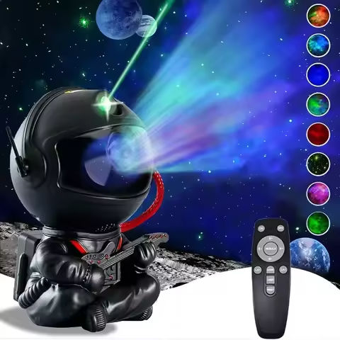 Star Projector Galaxy Night Light Astronaut Space Projector Starry Nebula Ceiling LED Lamp for Bedroom Home Decorative kids gift https://tinyurl.com/2adsl77y