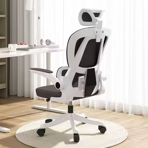 Home Office Chair Adjustable Height Swivel Chair with Wheels Linen Fabric Upholstered Computer Desk Chair with Wooden Legs Comfo https://tinyurl.com/2af3nhmt