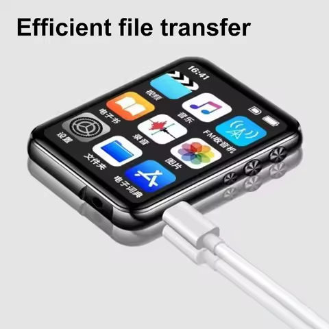 MP3 MP4 Player Portable MP3 Player Full Touch Screen Bluetooth-Compatible Voice Recorder with Speaker FM/E-book/Recorder https://tinyurl.com/2da4fod8