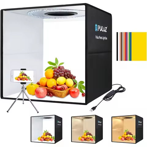 2/1 Pack LED Desk Key Light Video Light with C-Clamp Stand 9 Color Filters Studio Photography Lighting for Video Recording https://tinyurl.com/2d53tck5