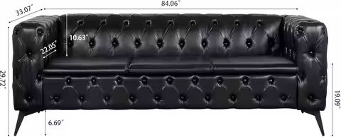 MINGDIBAO Premium Italian Genuine Leather Sofa Set for Living Room with Adjustable Headrests, Bluetooth Speaker, Wireless Charge https://tinyurl.com/24uyulxy