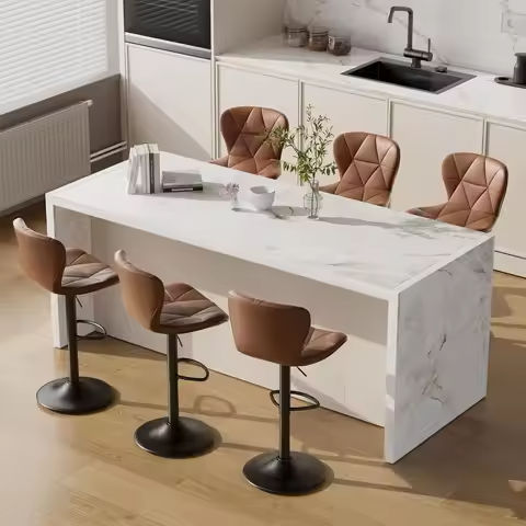 Modern Racing Seat Bar Stools Set of 2, Adjustable Swivel Gaming Stools with Backrest and Footrest https://tinyurl.com/24vclhp9