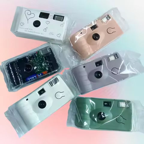 Single-Use Camera, 35mm Film, Built-in Flash – Perfect for Party Snapshots, Travel Photography – Full / Half Frame Film Camera https://tinyurl.com/26f358wz