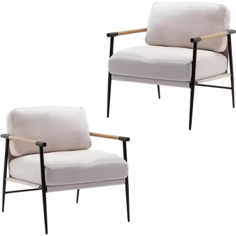 Swivel Accent Chair Set of 2, Modern 360 Degree Swivel Club Chairs, Upholstered Comfy Single Circle Club Sofa for Living Room, https://tinyurl.com/2xjv33kb