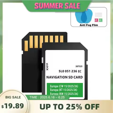 New for Skoda Octavia Superb Fabia Rapid Vehicle 2025-2026 32GB GEN2 MIB2 Amundsen Discover Media2 Navi SD Card Europe UK Map https://tinyurl.com/26bjerzo