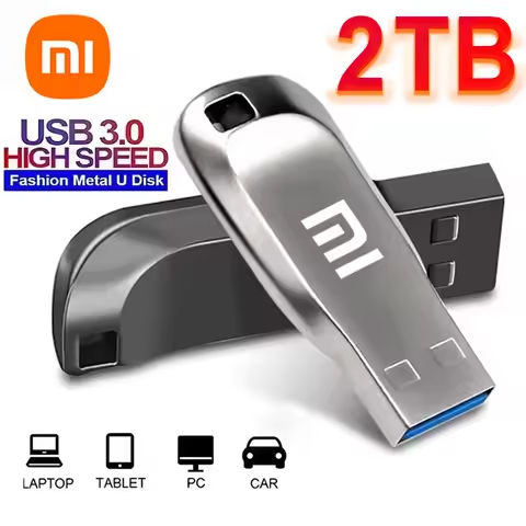 Xiaomi 2TB Flash Drive USB 3.2 Super High Speed Transfer Metal Mini U Disk Pen Drive Type C Memory Waterproof Disk SSD U Drive https://tinyurl.com/2889o4u4