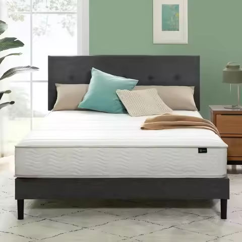 8” Gel Memory Foam Mattress, Bed in a Box/Medium Firm/Breathable Cooling-Gel Comfort Technology/Pressure Relief/Comfy Support https://tinyurl.com/2dq43nf3