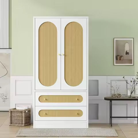 SONGMICS Closet Wardrobe, Portable Closet for Bedroom, Clothes Rail with Non-Woven Fabric Cover, Clothes Storage Organizer https://tinyurl.com/2crpovbl