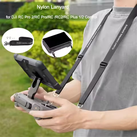 Wtohoby Nylon Lanyard for DJI Mavic 4 Pro Drone RC Pro 2/RC 2 Remote Controller Adjustable Neck Strap Hanging Sling Belt https://tinyurl.com/279g9z4o