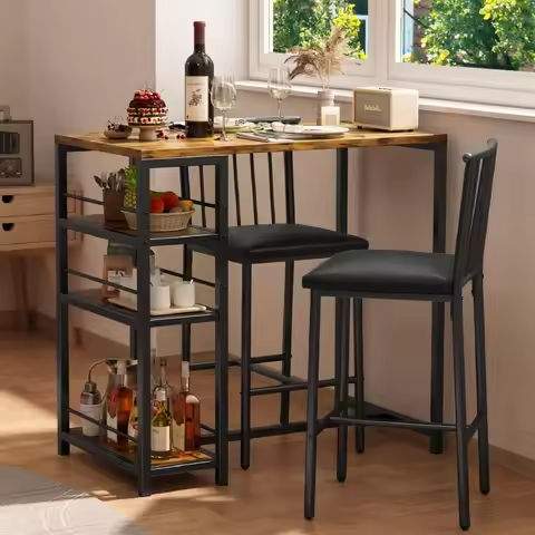 5PC Boho Dining Set,Glass Table & 4 Chair w/Rattan,Metal Leg Kitchen Living Room https://tinyurl.com/2d5og23o