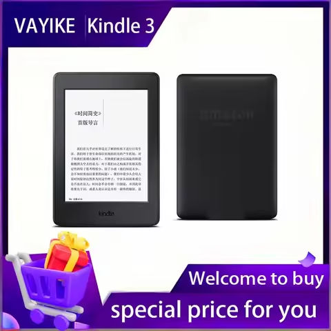 Original system Kindle PaperWhite 3 e-reader 4GB Kindle KPW3 e-book reader 6-inch e-ink screen 300ppi with backlight https://tinyurl.com/2d57cvkv