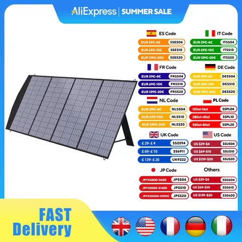 6-fold 800W Foldable solar panel 20w/h  portable solar panels charger USB 5V DC Full time power solar panel mobile power supply https://tinyurl.com/268mvzr7