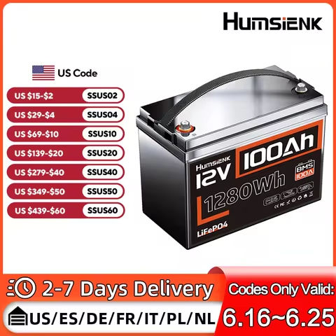 12V 100Ah LiFePo4 Battery Pack For 4S 100A BMS RV Boat Motors Inverter Solar Powerlar Wind 12.8V Lithium Iron Phosphate Battery https://tinyurl.com/26shz8fr