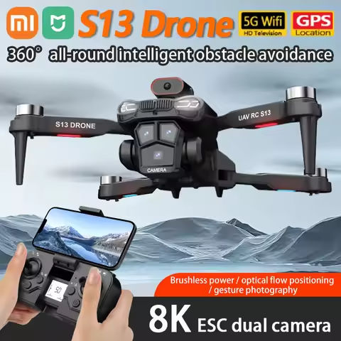 Xiaomi Mijia S13 Drone 8K Professional Dual Camera GPS FPV Brushless Motor Optical Flow Hovering Folding Quadcopter Foldable toy https://tinyurl.com/22l2jqgy