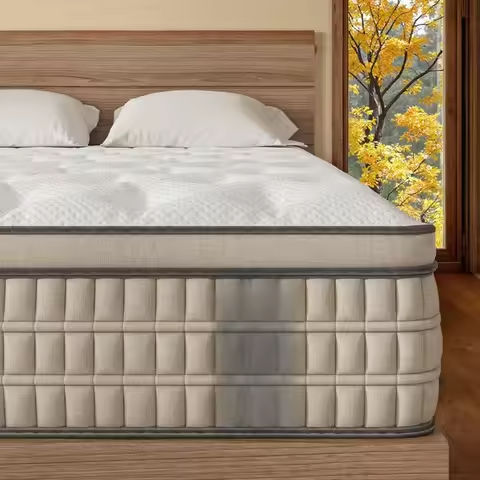Queen Mattress, 12-Inch Deluxe Hybrid Mattresses, Fiberglass-Free Memory Foam Mattress in a Box, Individual Pocket Spring-Motion https://tinyurl.com/23x4pr3p