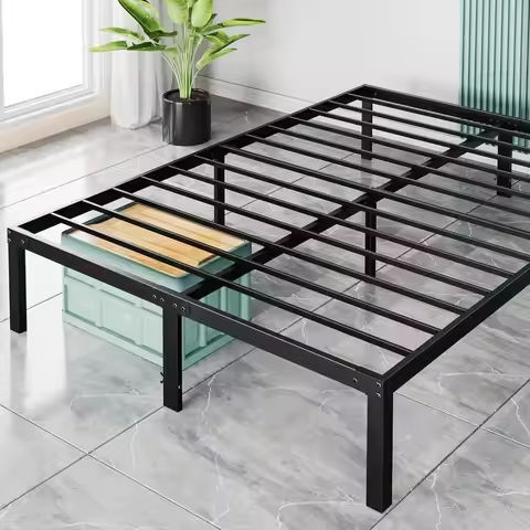 Full/Queen size bed frame with charging station, LED bed frame, headboard with frame, platform bed frame, soft cushion bed frame https://tinyurl.com/22kolg6u