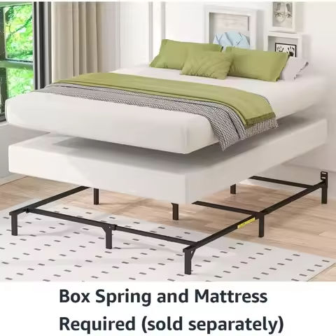 Vabches Queen Bed Frame with Storage Headboard&4 Drawers on Wheels Wood Metal Platform Bed Frame with Charging Station&LED Light https://tinyurl.com/2xlpwg8h