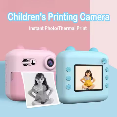 Children’s Camera Instant Shoot Photo print Video Games Camera HD Digital Thermal Printer Kids Cartoon Gifts https://tinyurl.com/22a5bkv8