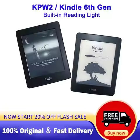Kindle PaperWhite 2 / KPW2 with Backlight Kindle Paperwhite 6th Gen E-reader Kindle 6th Generation E-Book Reader Kindle Ereader https://tinyurl.com/2xt8vwb8