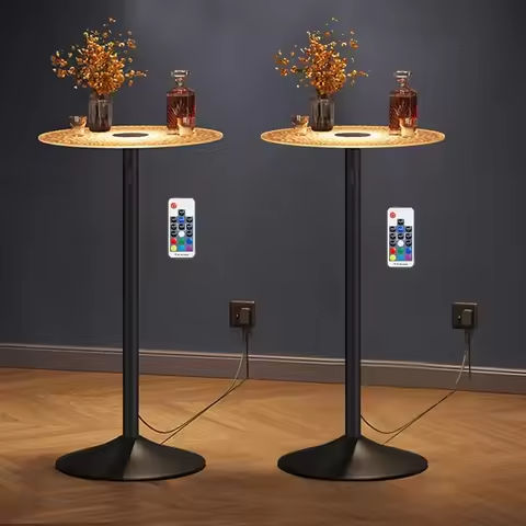 VASAGLE Bar Table with Sturdy Metal Frame, Easy Assembly, Industrial Design, 23.6 x 42.9 x 39.4 inches https://tinyurl.com/2bnsffxr