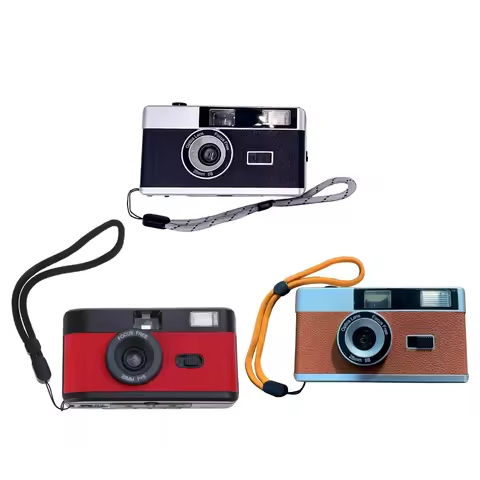 Retro Light Leak HOLGA 120 Film Camera Color 120N Medium Format Camera Lomography Lomo Kodak Fujifilm Pink Blue https://tinyurl.com/2d6gfd7h