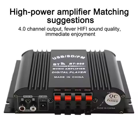 AIYIMA A07 PRO Bluetooth Amplifier TPA3255 QCC304X Stereo 2.0 Channel 300Wx2 Power Digital Amplifier RCA APT-X Home Sound AMP https://tinyurl.com/2d8jrkez