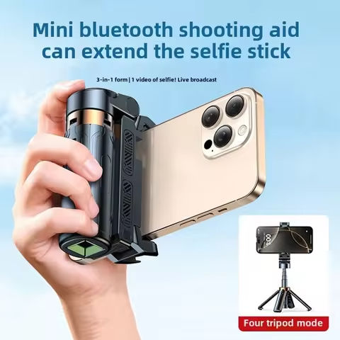 Magnetic Phone Holder 360° Rotation Pocket Selfie Stick Tripod With Bluetooth Remote Adjustable Desktop Stand for Live Streaming https://tinyurl.com/28f785tf