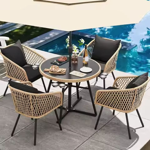 3-Piece Bistro Set, Folding Chairs and Table for Indoor Outdoor Patio Balcony Garden Poolside, Garden Furniture Sets https://tinyurl.com/29575pqa