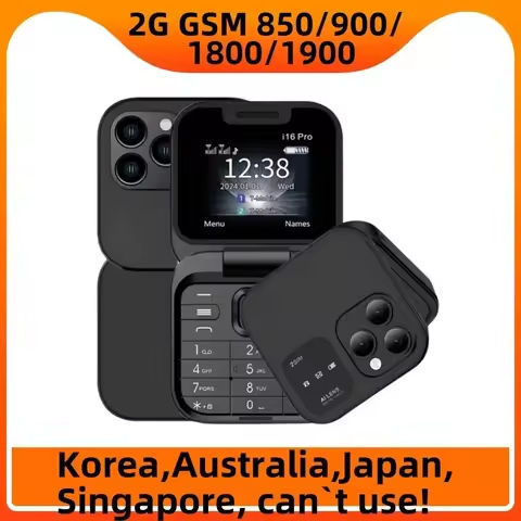 CheaPortable Foldable Flip Mobile Phone MP4 MP3 Dual Sim Speaker FM Video Music Flashlight Dial Senior Clamshell CellPhone https://tinyurl.com/29y3gjta