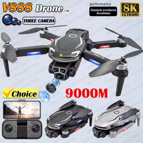 M4 Pro RC Drone 8K Professional Wide Angle Triple HD Camera 360 Obstacle Avoidance Foldable Helicopter Airplane Gifts Boy Toys https://tinyurl.com/233nfyes
