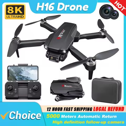 New V888 Brushless Drone 8K Professional HD Triple Camera Obstacle Avoidance No GPS Optical Flow Positioning RC Quadcopter Toys https://tinyurl.com/27o7mq5s