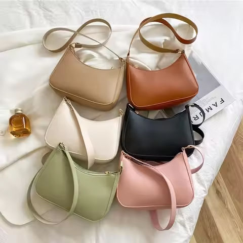 Small Woman Shoulder Bag PU Leather Fashion Women Bag Portable Solid Color Teenager Girls Messenger Bags All the Season https://tinyurl.com/24j3lbaj