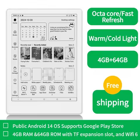 Meebook M8 7.8″  Android 14 Ebook reader электронная книга  with google play store and fast refresh 4G RAM 64GB ROM https://tinyurl.com/2c9hbwx6