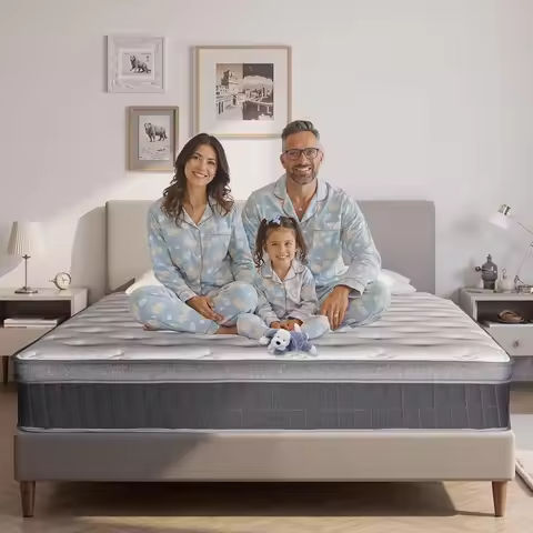 Queen Mattress, 12 Inch Hybrid Queen in a Box with Gel Memory Foam, Medium Firm Mattress for Pressure Relief, Strong Edge Suppor https://tinyurl.com/2dan2w43